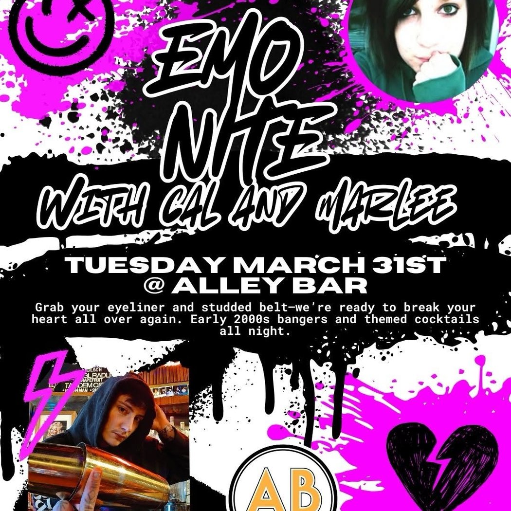 Emo Nite with Cal and Marlee 1