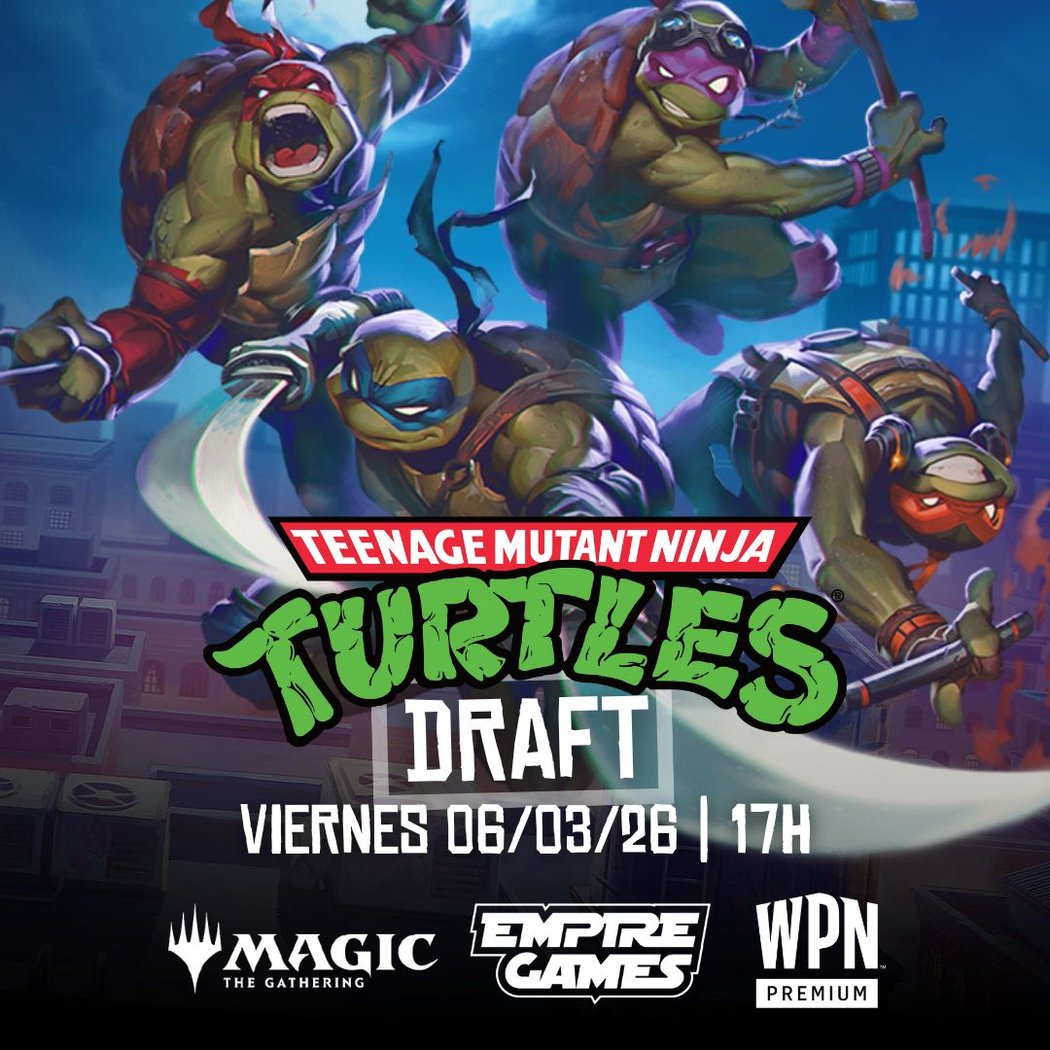 MTG Draft: Tortugas Ninja 1