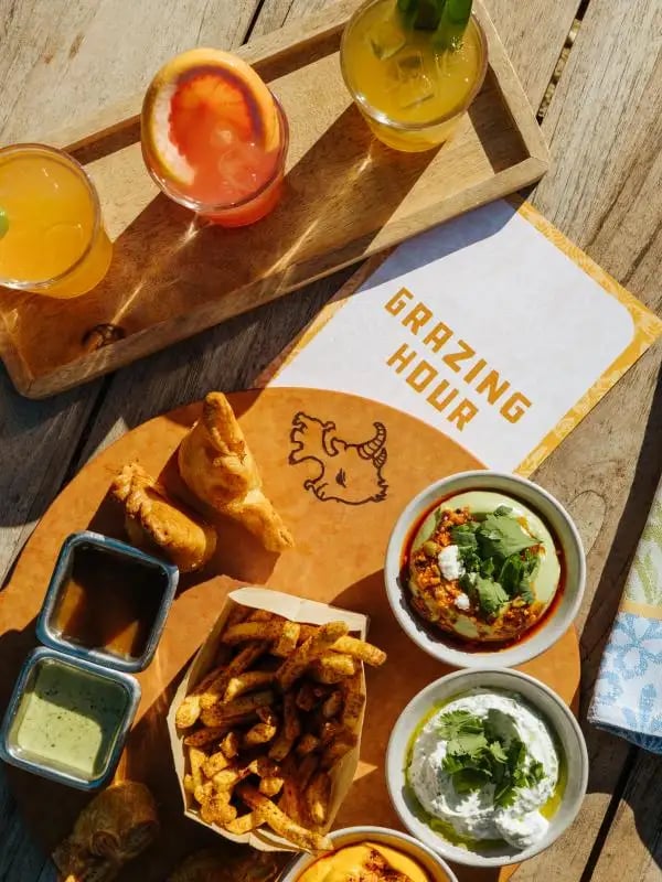 Grazing Hour at Valley Goat