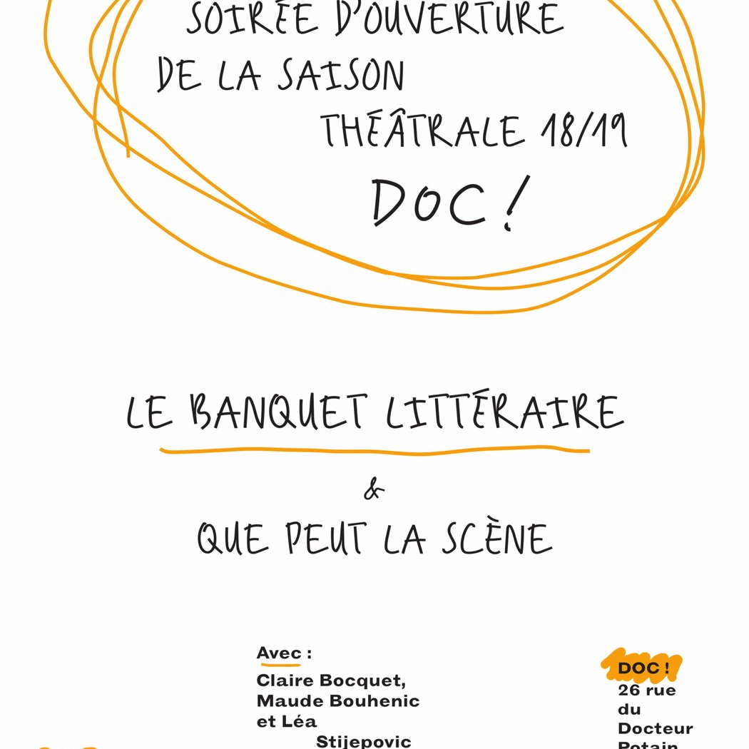 Ouverture de la Saison Théâtrale 1