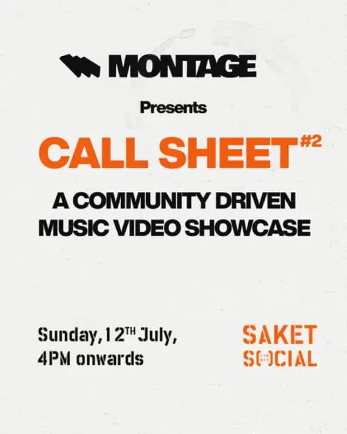 CALL SHEET #2: Music Video Showcase 3