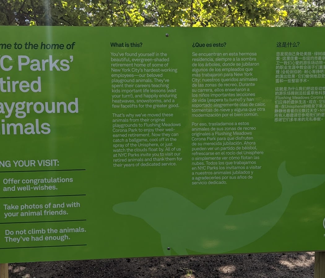 The Home of NYC Parks' Retired Playground Animals 2