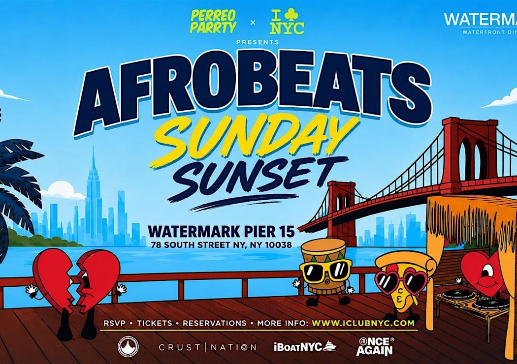 AfroWaves NYC: Afrobeats & Amapiano Sunset Party on the Pier [ Open - Air ] 4