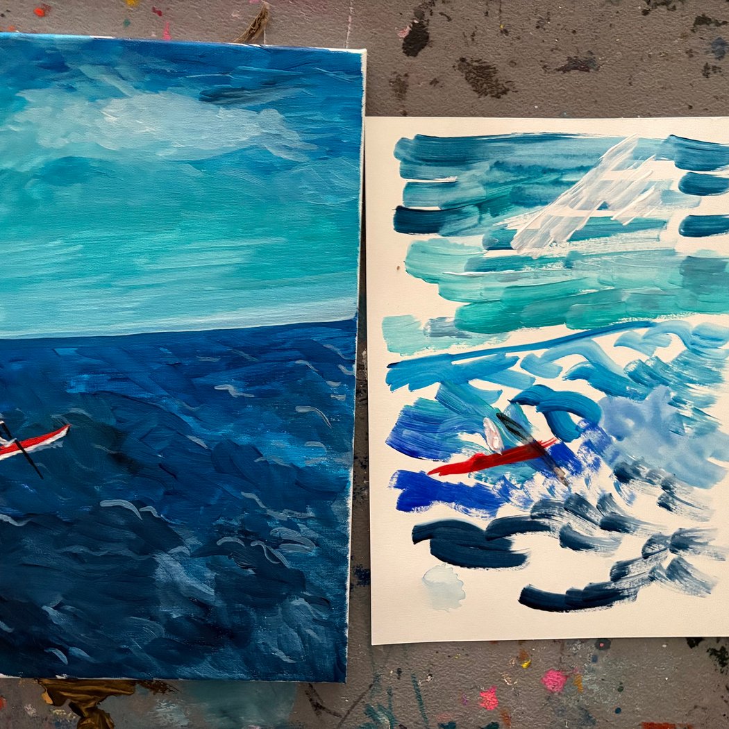 Tuesday Morning Intermediate/Advanced Painting Class 3
