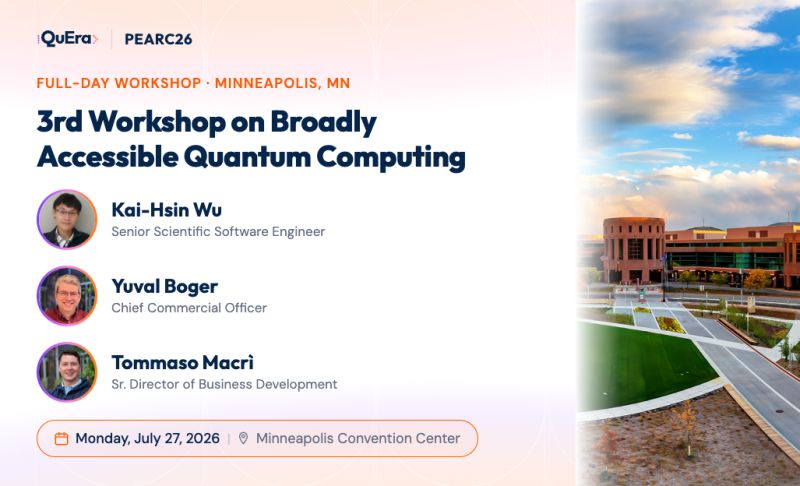 3rd Workshop on Broadly Accessible Quantum Computing