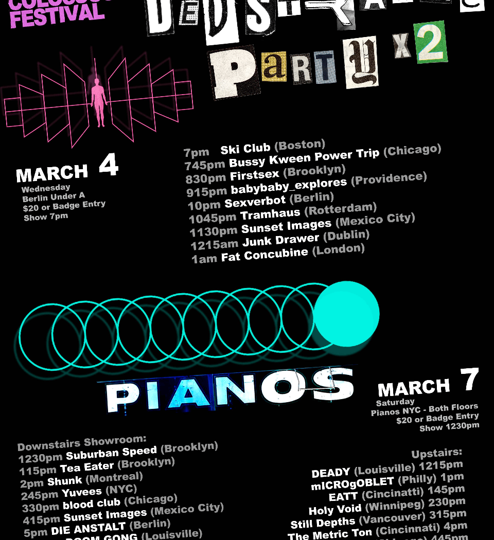 New Colossus Festival: Dedstrange Party 1