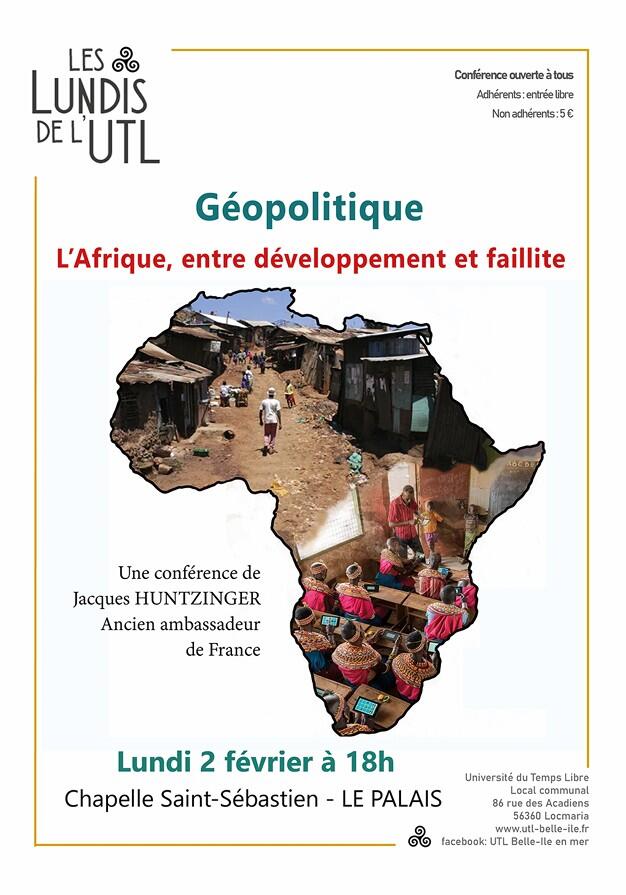 Conférence : L'Afrique entre développement et faillite 1