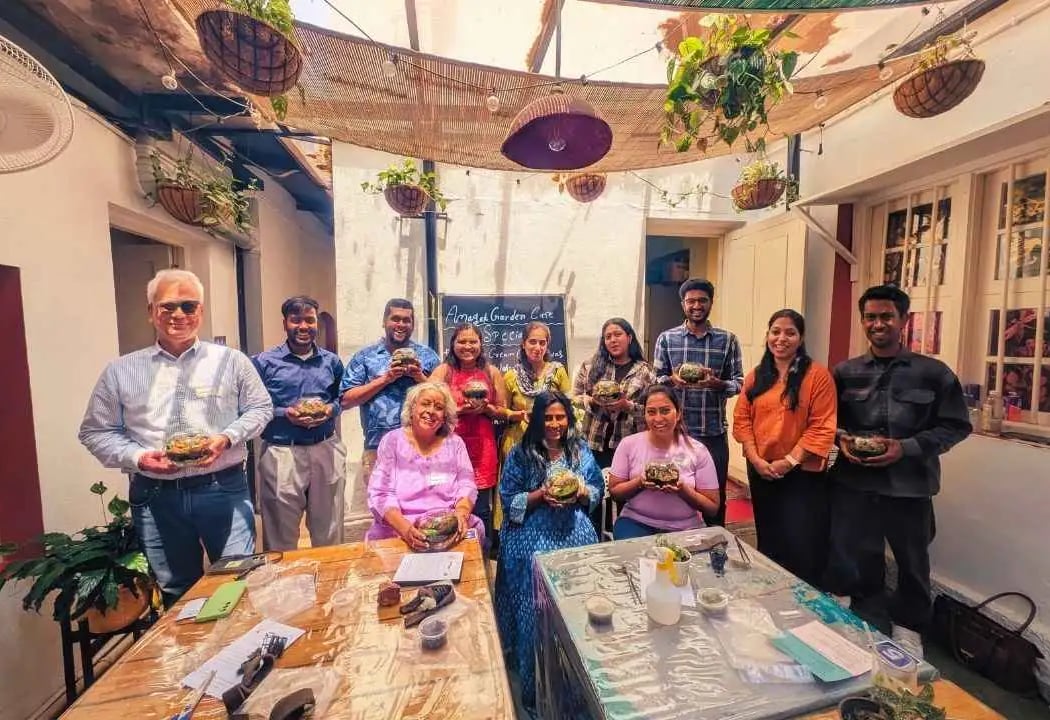 A World Inside Glass - Terrarium Making Workshop 2