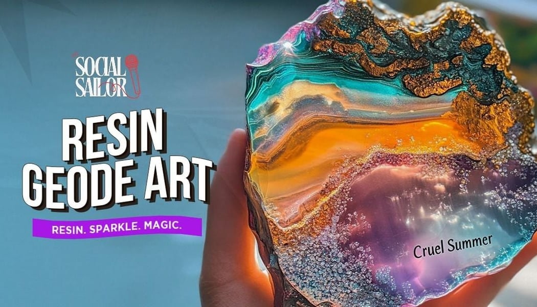 Resin Geode Art Date 1