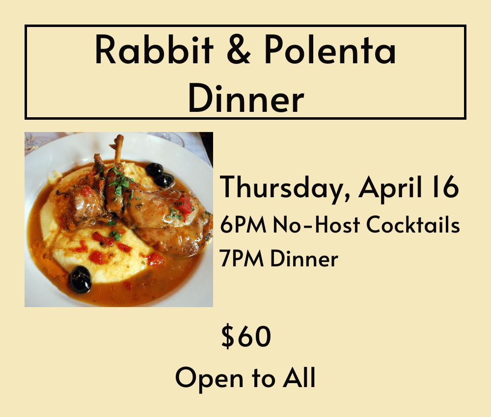 Rabbit & Polenta Dinner 1