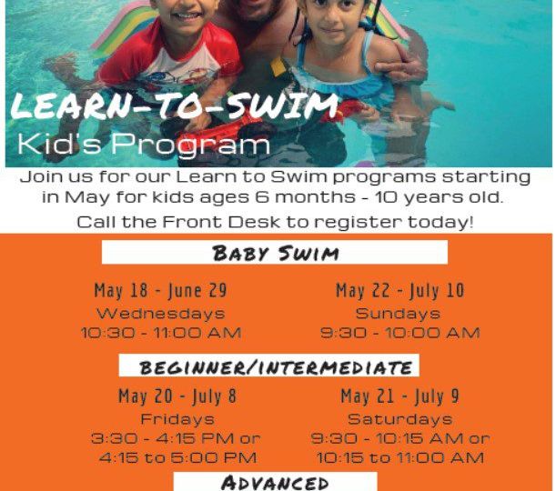 Kids Learn-to-Swim Program 1