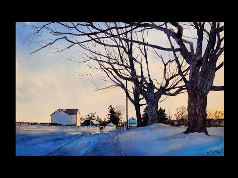 Watercolor Landscape with Christopher Leeper 2