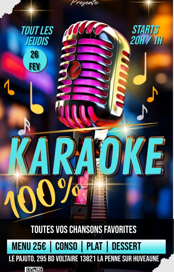 100% KARAOKE du Jeudi 1