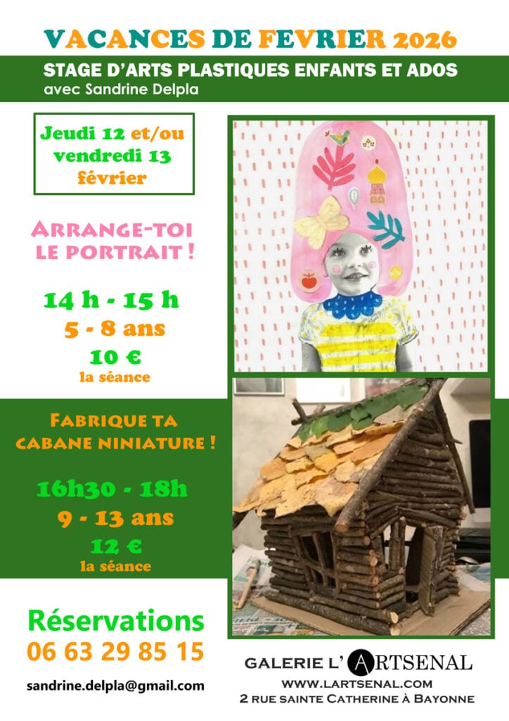 Stages enfants vacances de février 2026 1