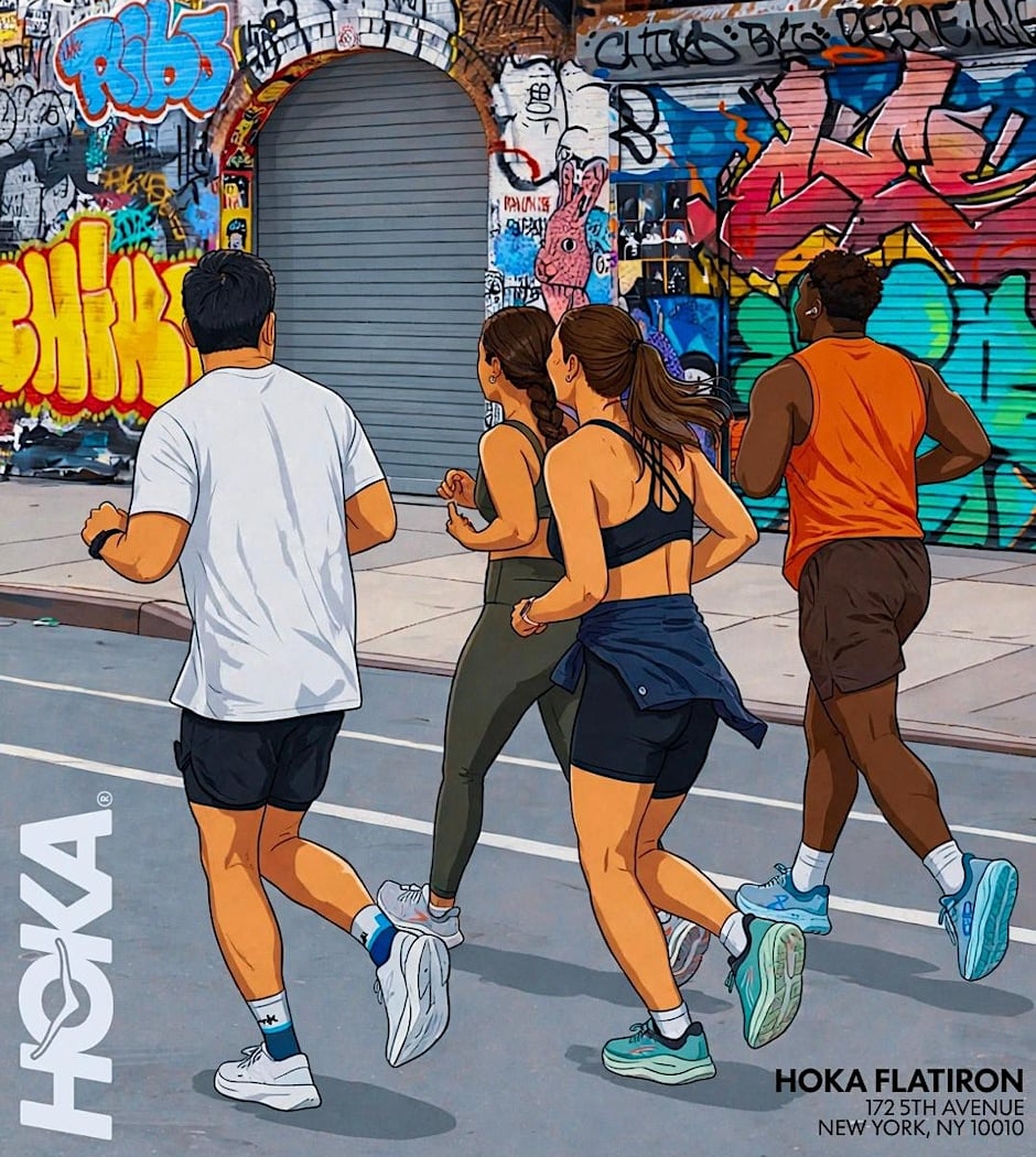HOKA Flatiron Summer Streets 4M Run 1