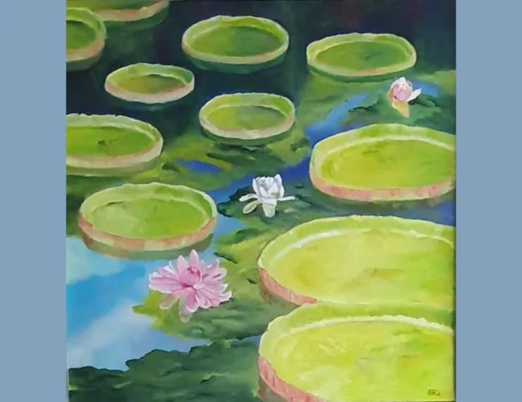 Exposition de peintures de Mme Richer 1