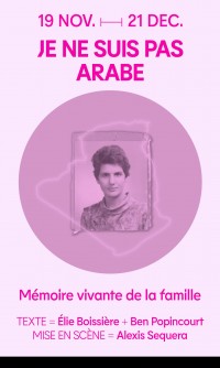 Je ne suis pas arabe 1