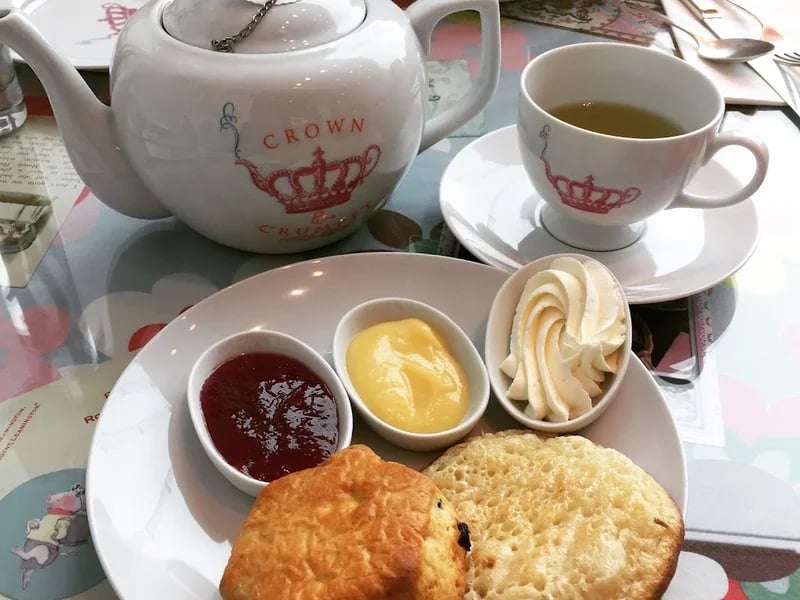 Crown & Crumpet Tea Salon 1