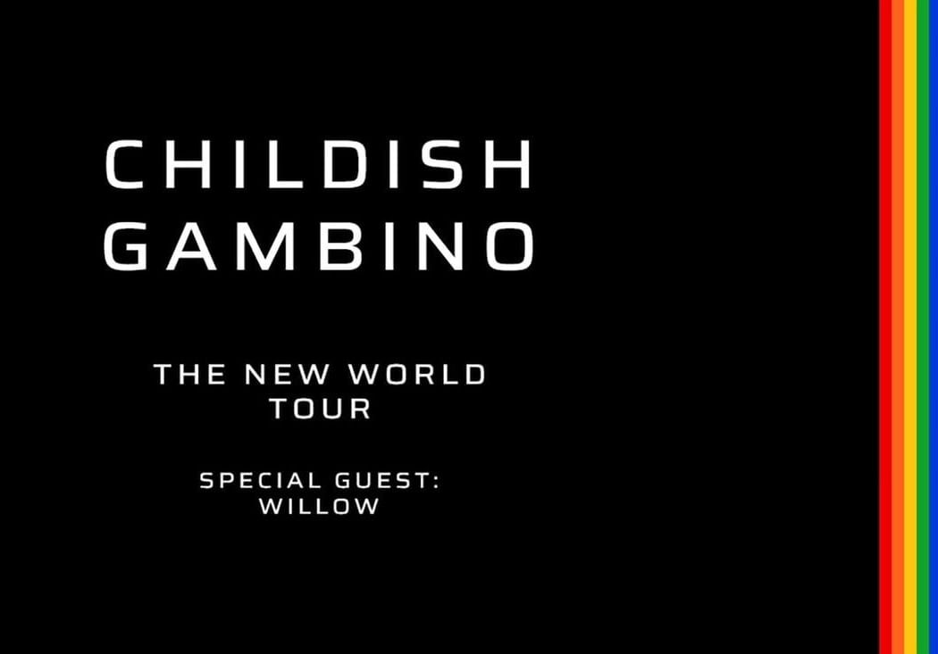 Childish Gambino with WILLOW 1