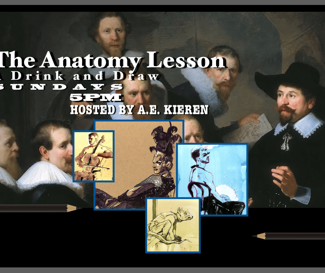 The Anatomy Lesson: Drink & Draw