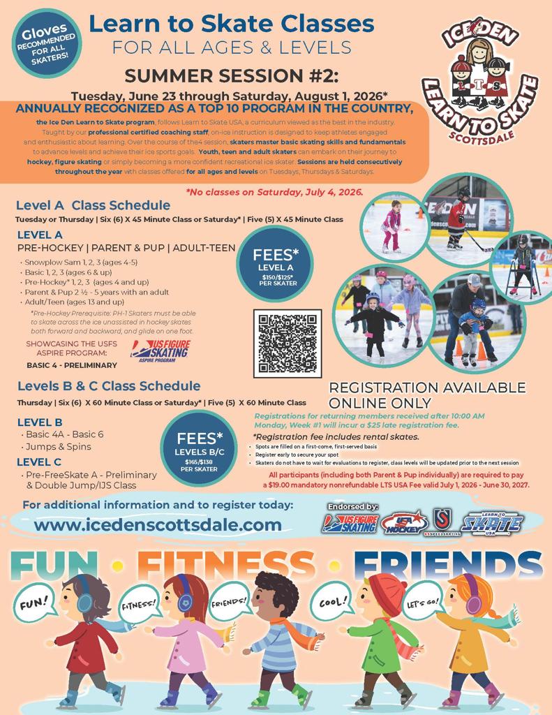 Learn to Skate Summer Session #2 1