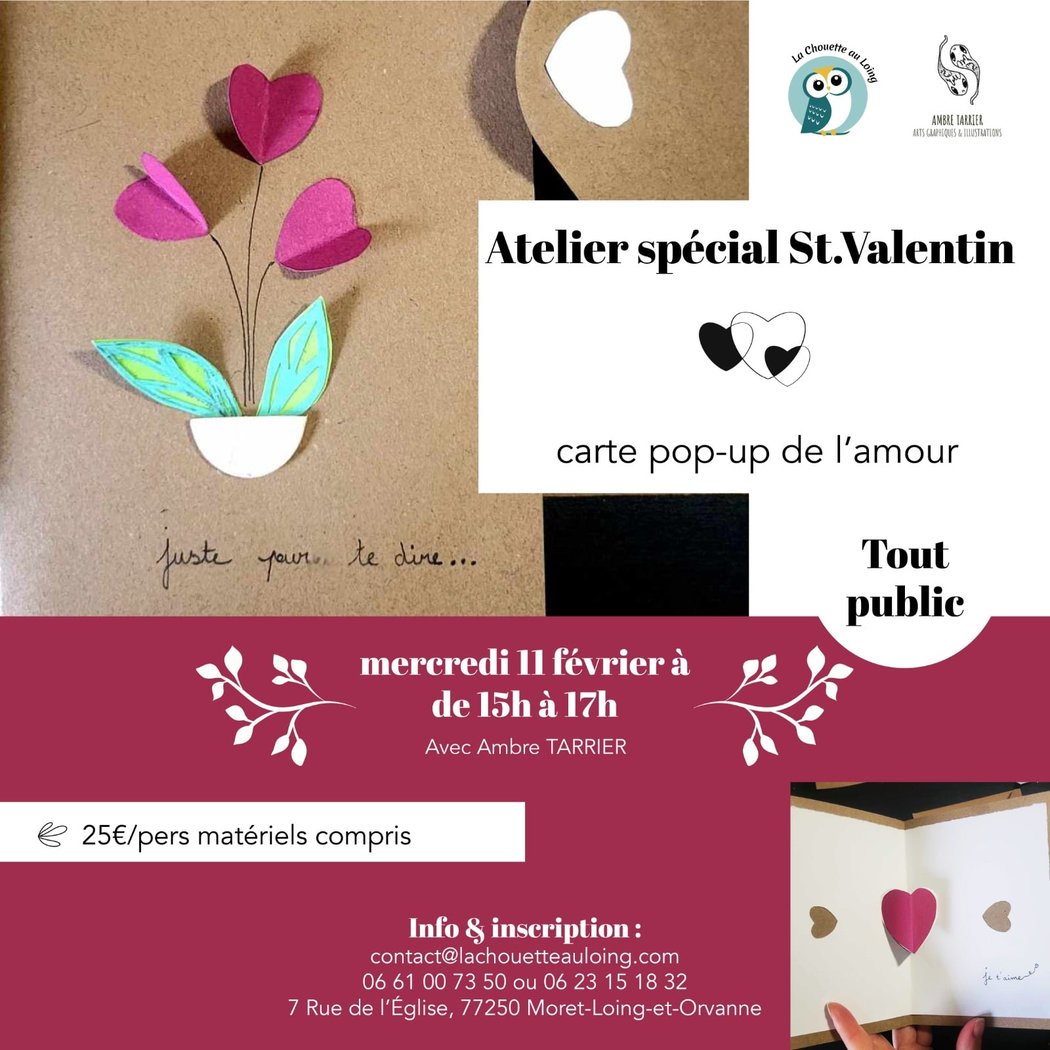 Atelier spécial St. Valentin, avec Ambre 1