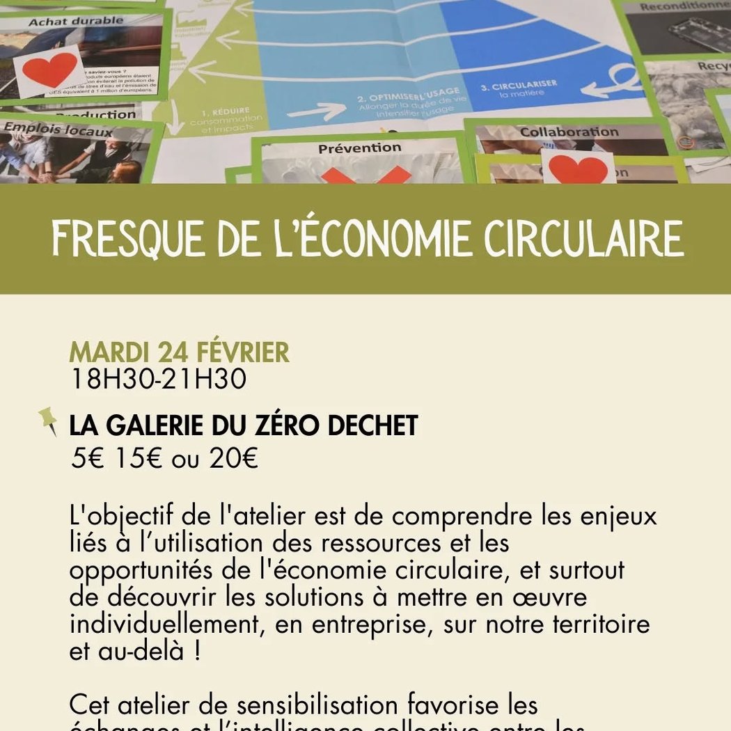 Fresque de l’économie circulaire 1