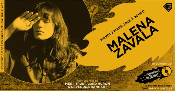 Malena Zavala en concert 1
