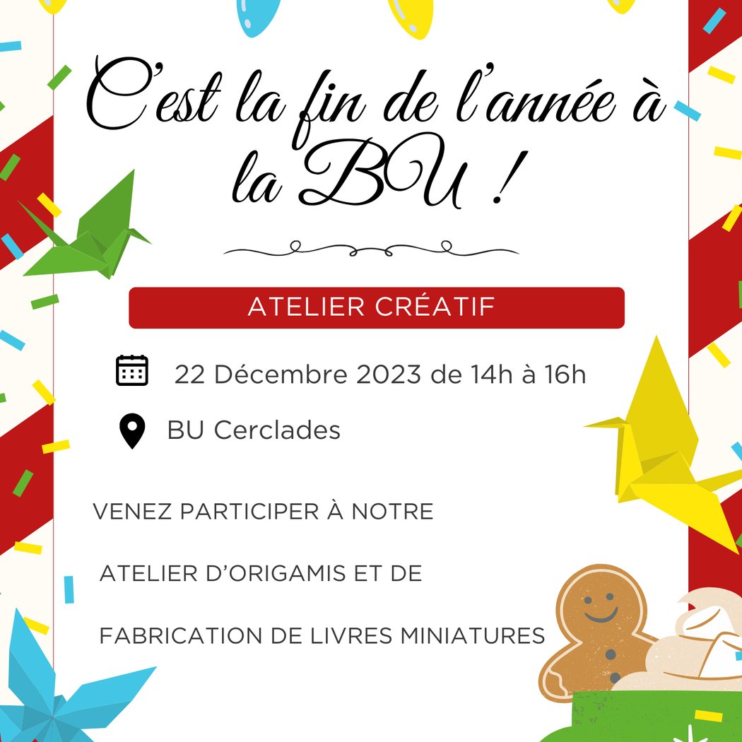 Atelier créatif avant Noël 1
