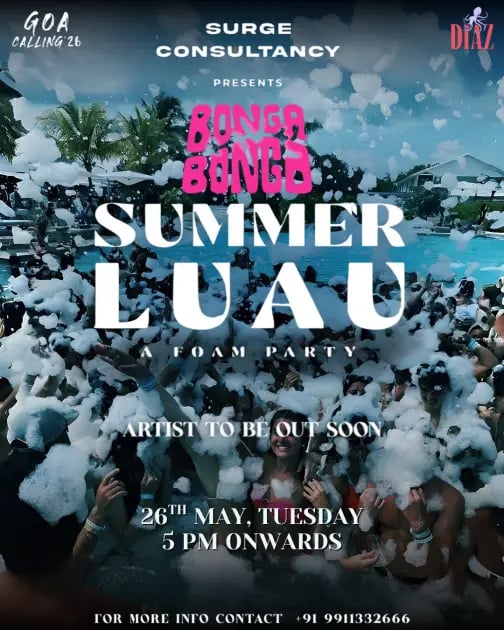DIAZ Pool Club & Bar, Goa 1