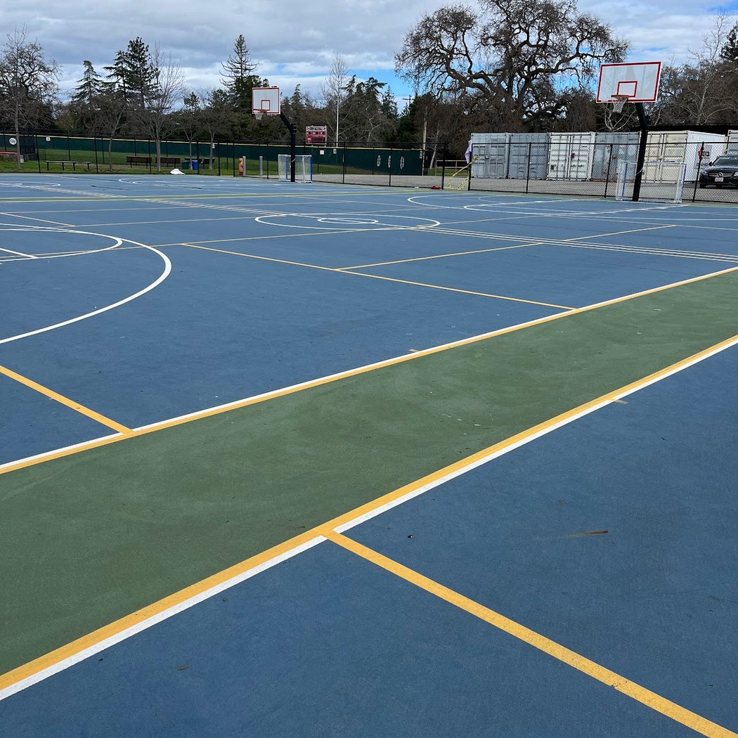 Gunn High School Basketball Courts 1