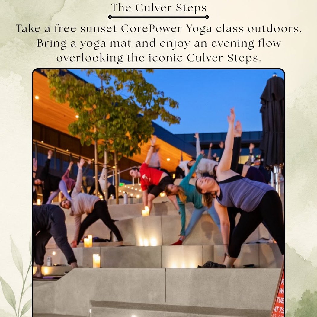 Sunset Yoga on the Steps 1
