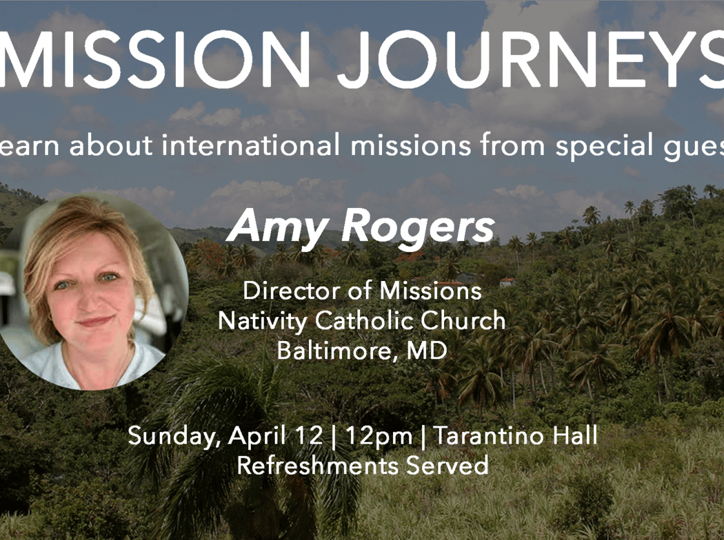 Guest Speaker on International Missions 1