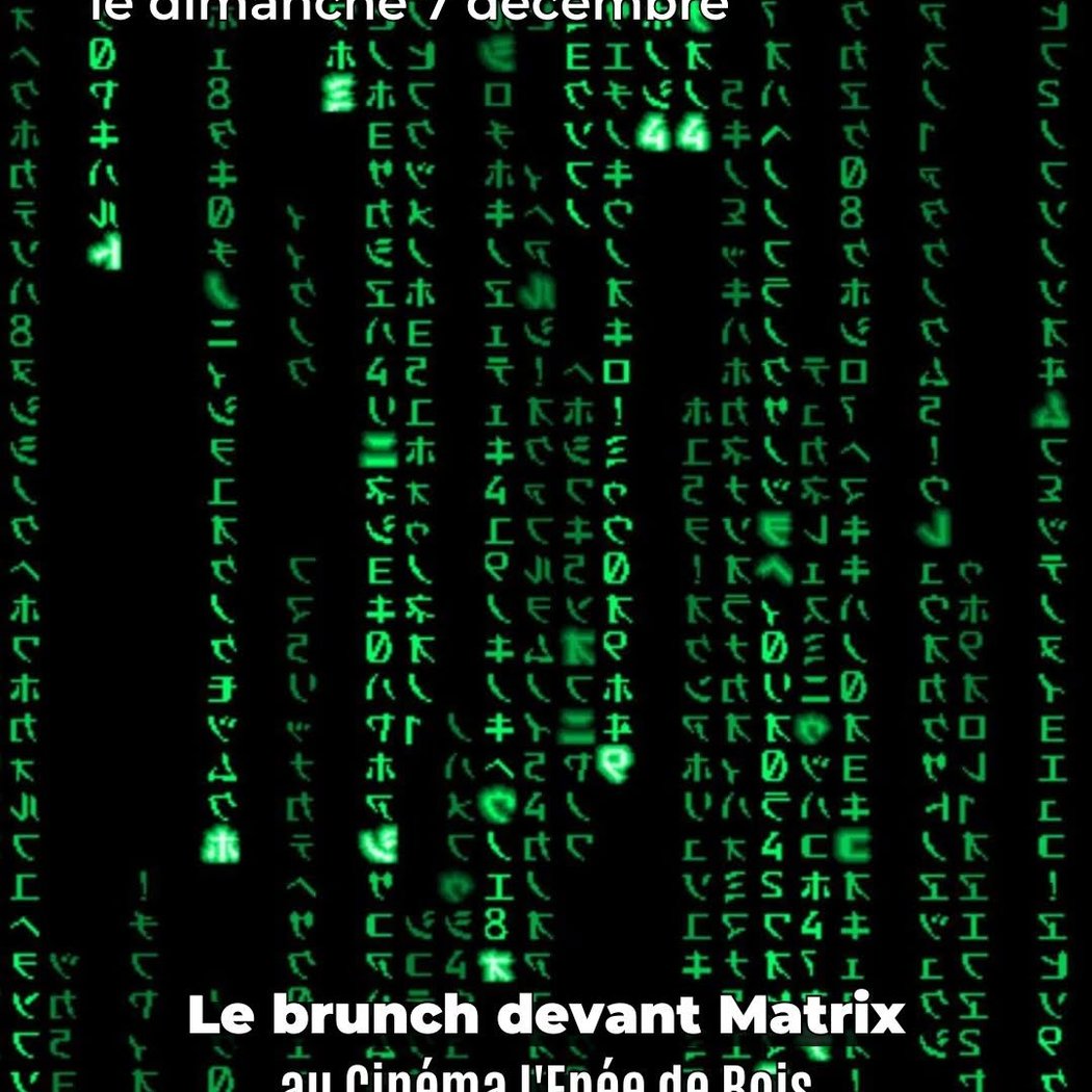 Brunch devant Matrix 1