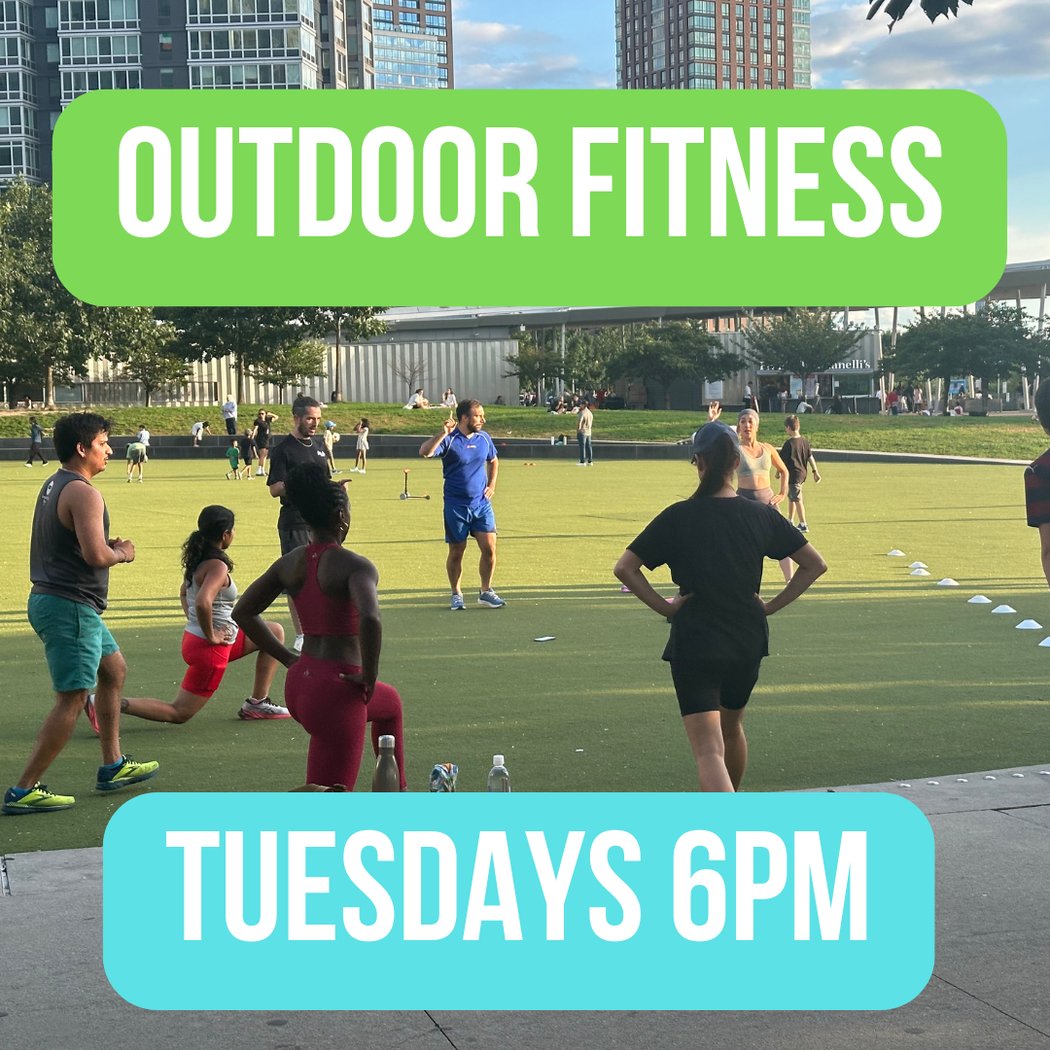 Outdoor Fitness Class with The Trinity