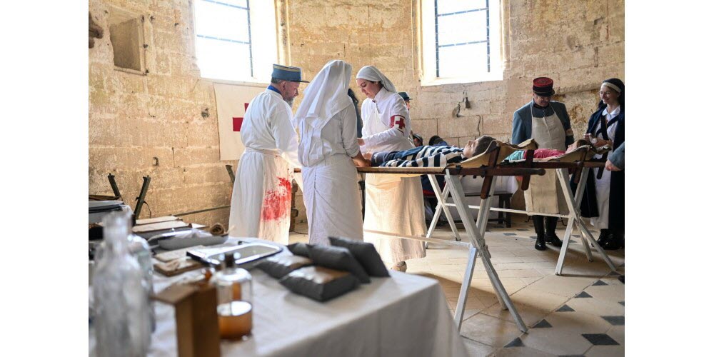 Reconstitution historique : plongez dans un centre de triage des blessés de la Première Guerre mondiale 3