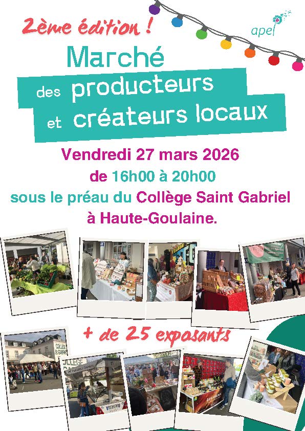 2e Marché des Producteurs & Créateurs locaux 1