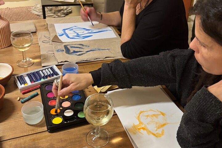 Art & Sip with Live Model 2
