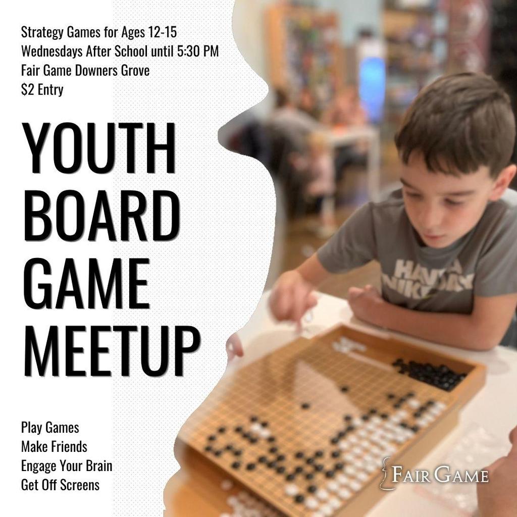 Fair Game – Youth Board Game Meetup