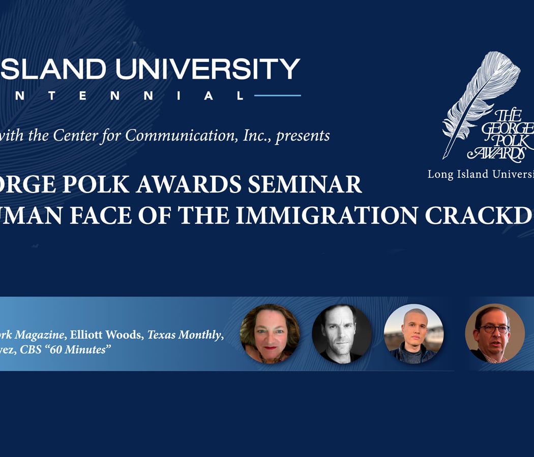 The George Polk Awards Seminar 1
