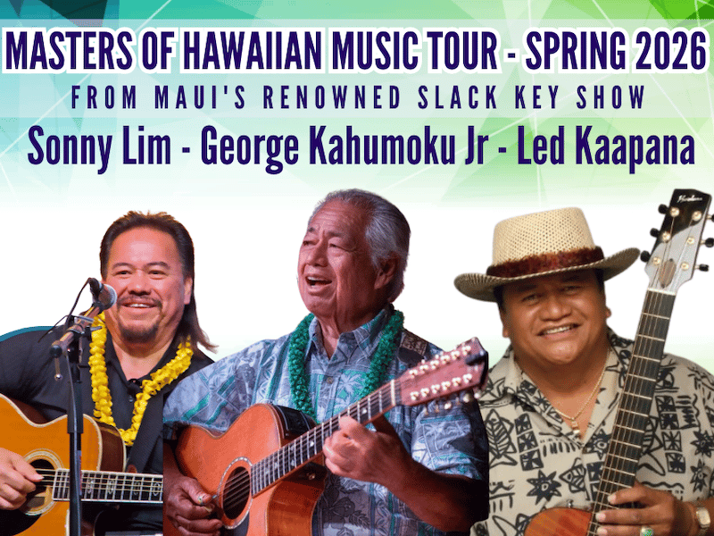 Masters of Hawaiian Music: George Kahumoku Jr, Led Kaapana & Sonny Lim 1