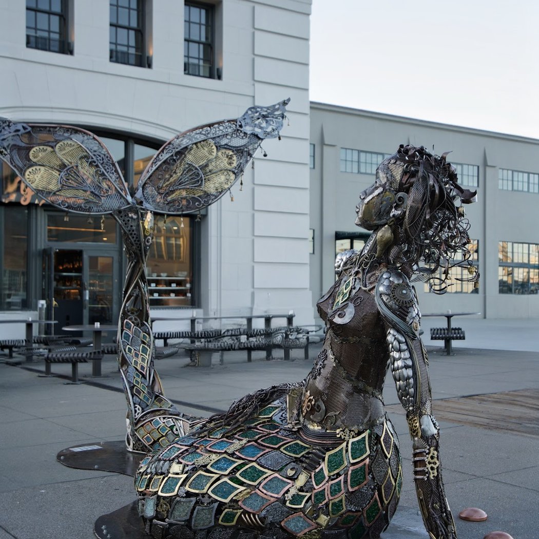 The Mermaid sculpture 3