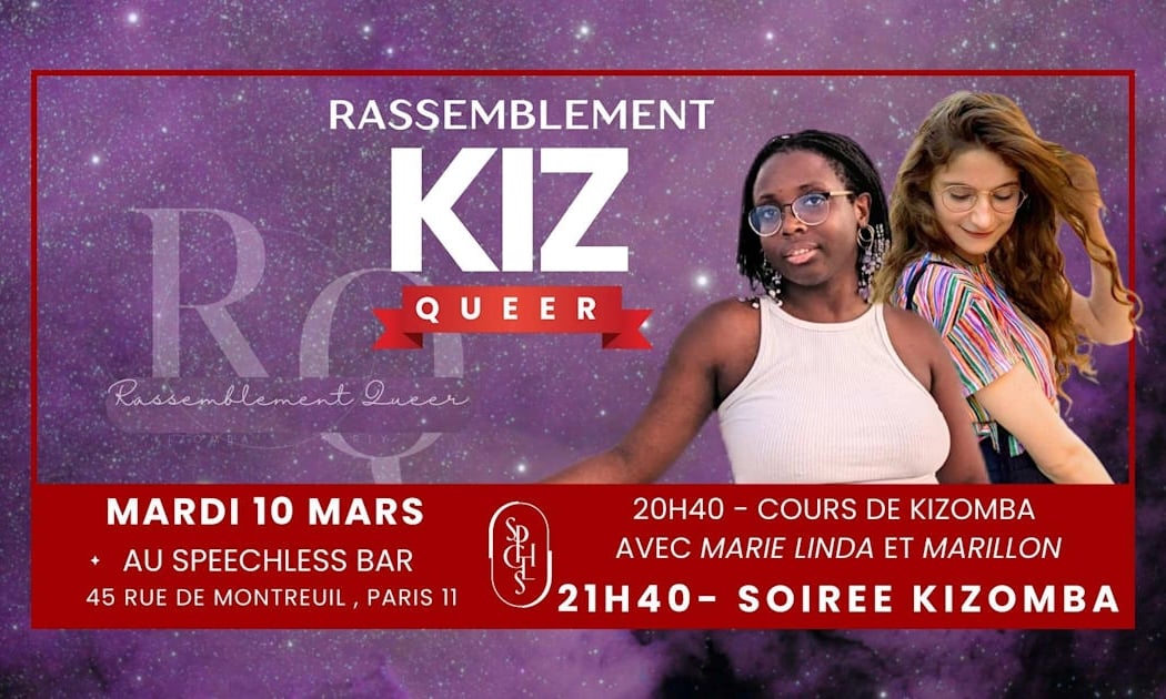 Cours + Soirée Kizomba Queer 1