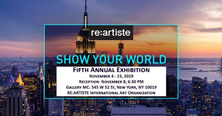 Fifth Annual International Exhibition “Show Your World” 1