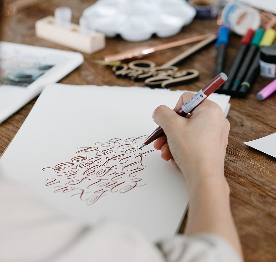 Calligraphy, Pizza & Beer Workshop 2