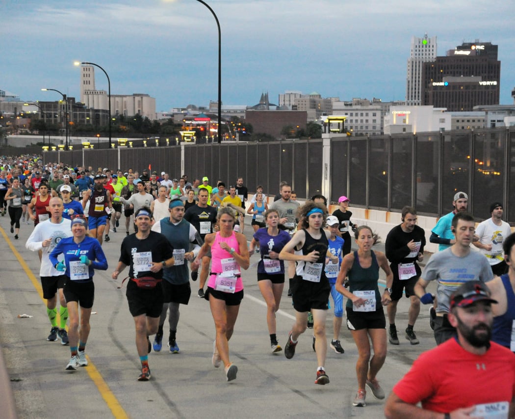 Akron Marathon Plogging Run/Walk 2