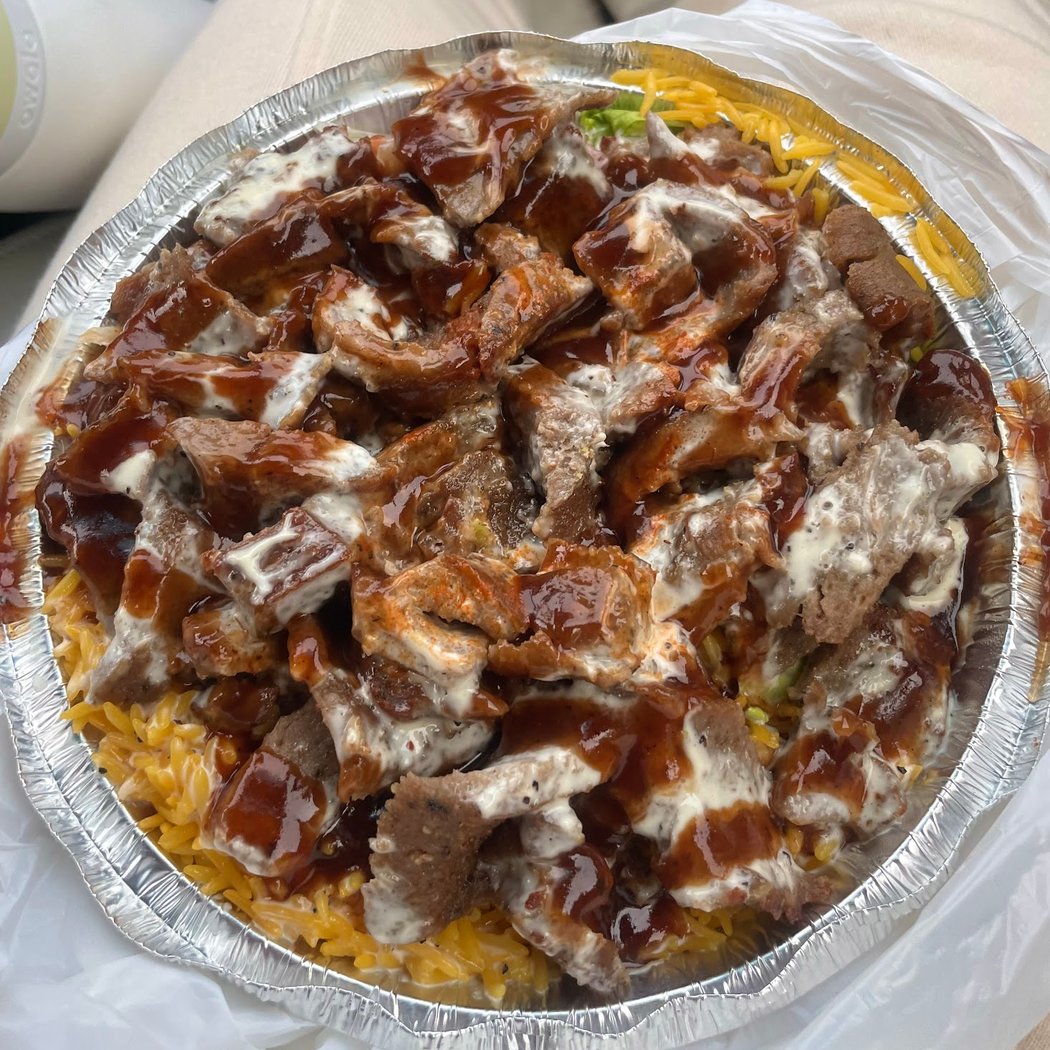 J&V Halal Food Gyro & Chicken Over Rice 3