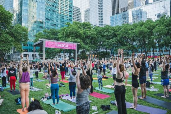 Bryant Park Yoga 2