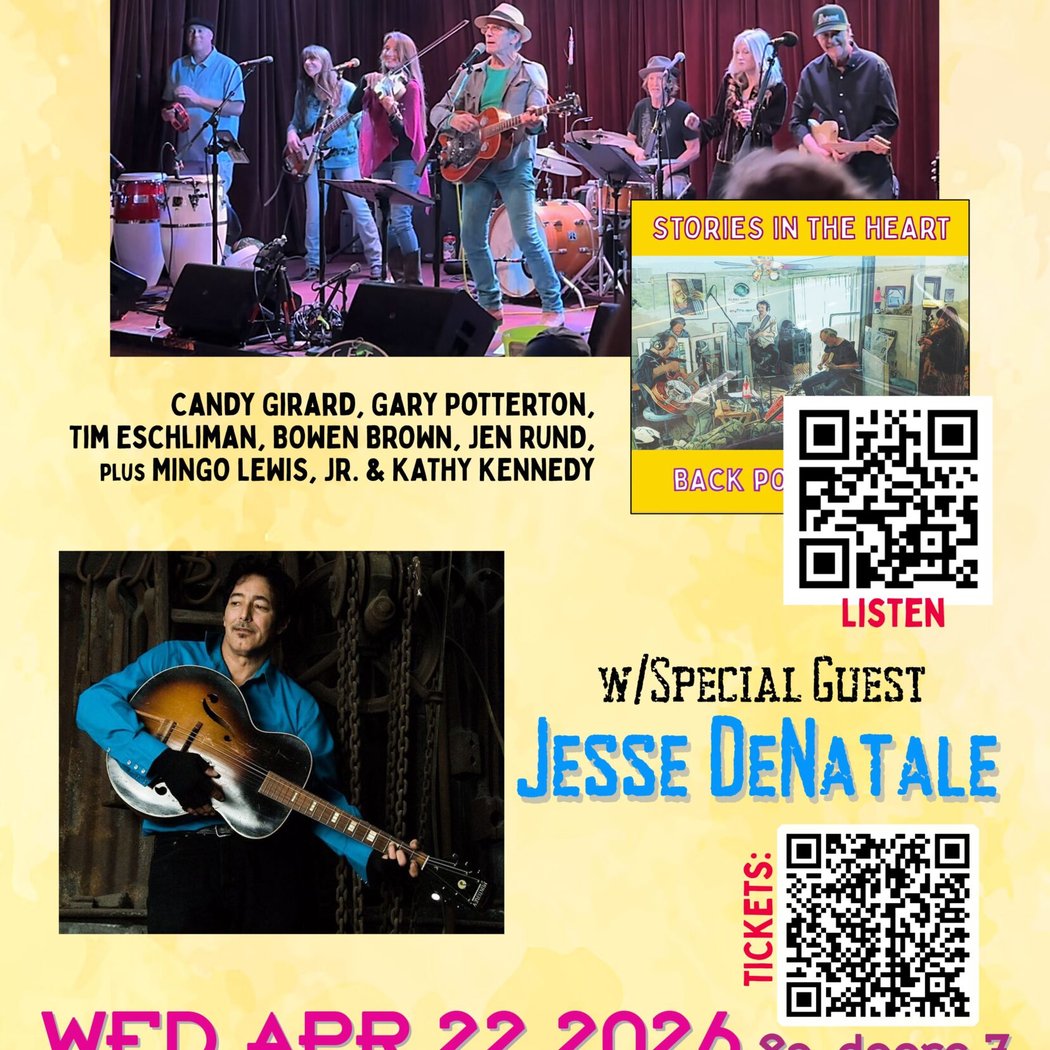 Back pOrchEstra with special guest Jesse DeNatale 1