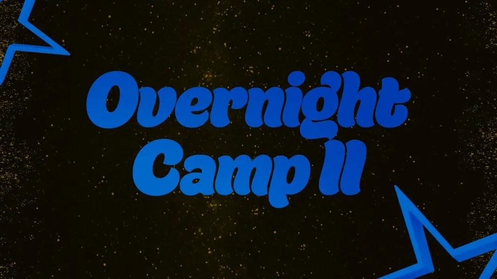 Overnight Camp II featuring gui santos and will richard 1